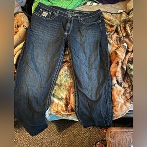 Cinch white label dark wash jeans